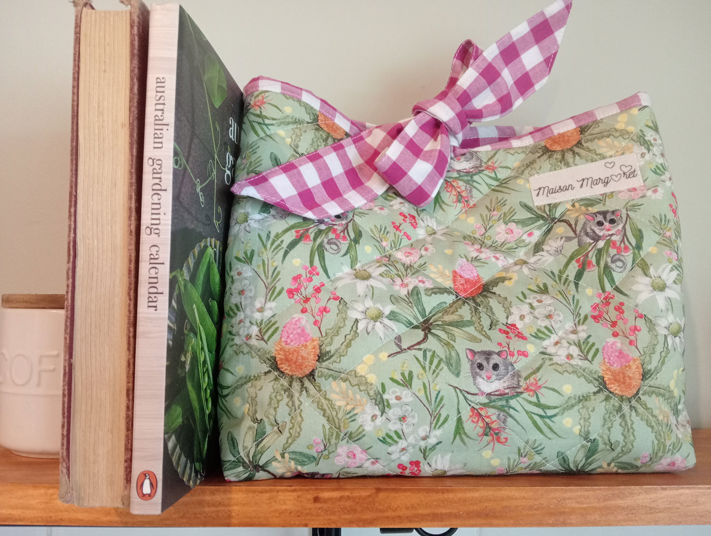 Handmade Quilted Fabric Book Sleeve | Padded Book Cover - Assorted quality Designs