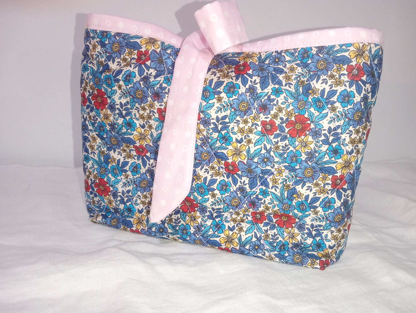 Handmade Quilted Fabric Book Sleeve | Padded Book Cover - Assorted quality Designs
